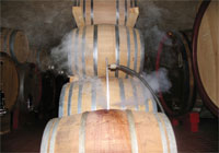 vaporising a barrel takes approximately a minute
